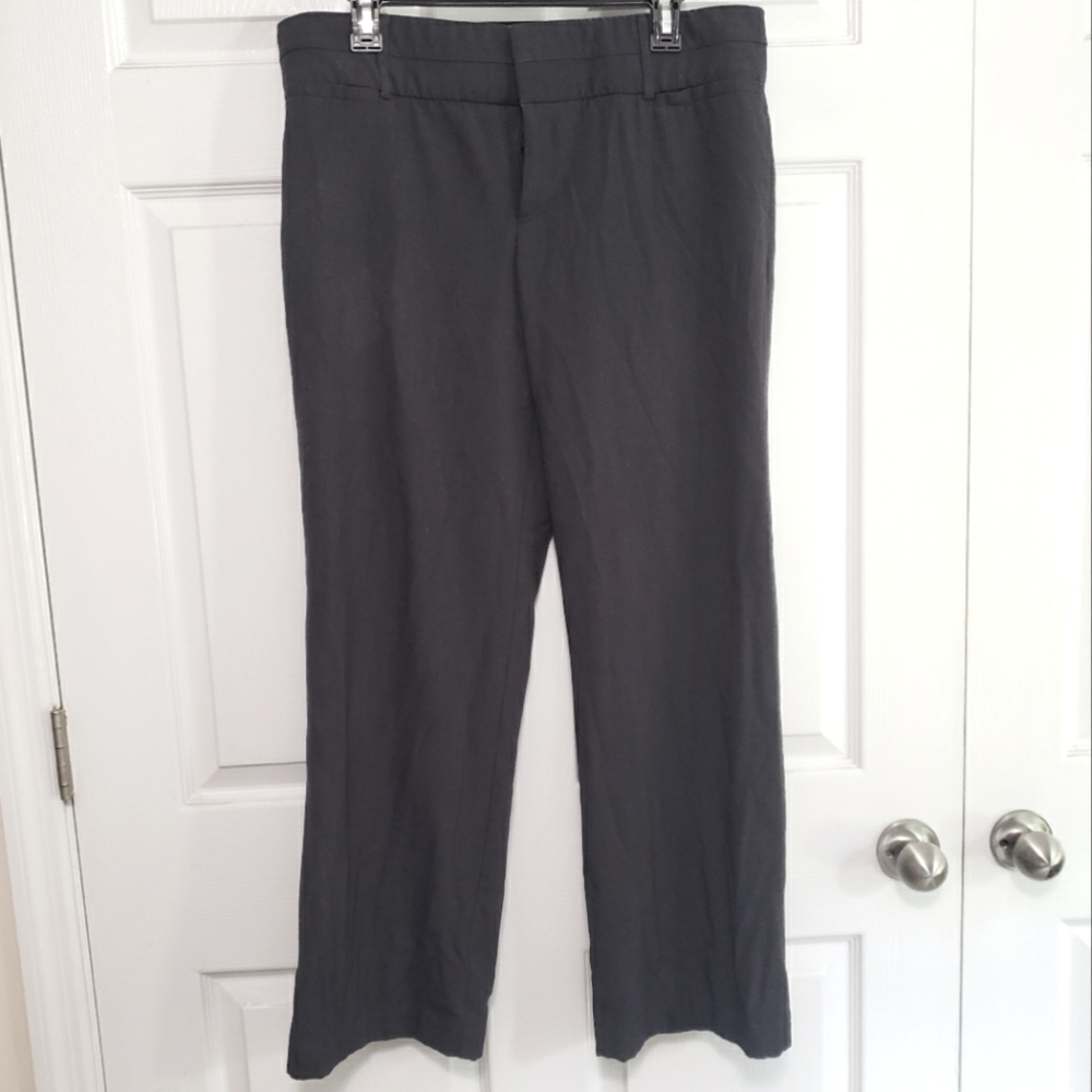 Dark Gray Flare Dress Pants -Size 14